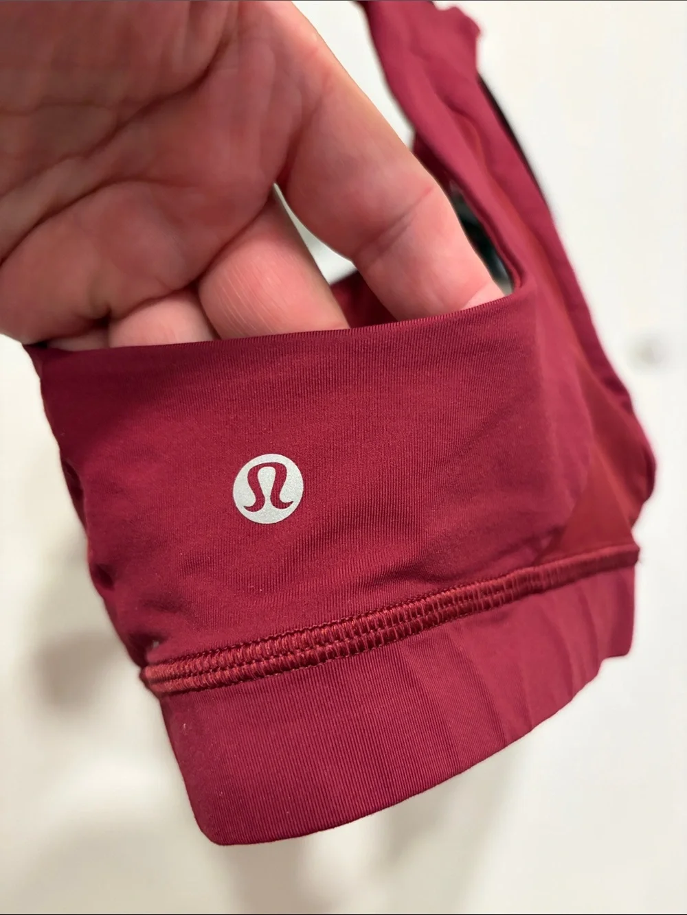 lululemon athletica Racerback Sports Bra - Burgundy Red